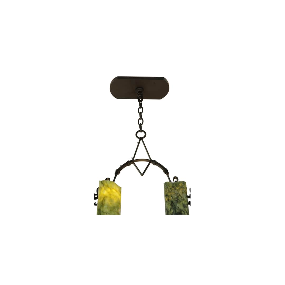 Tudor 15 Light 60" Wide Wrought Iron Candle Style Chandelier