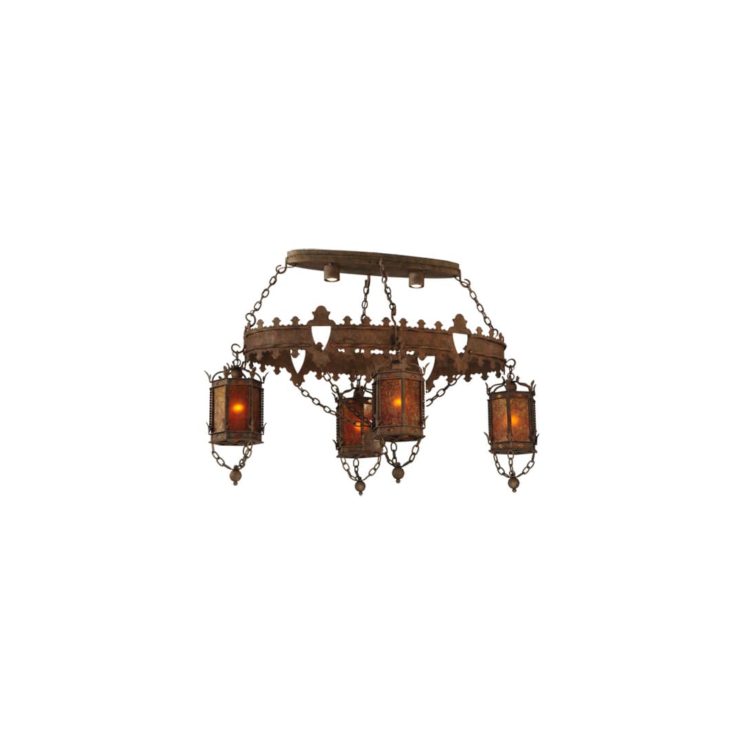 Valhalla 4 Light 58" Wide Linear Chandelier