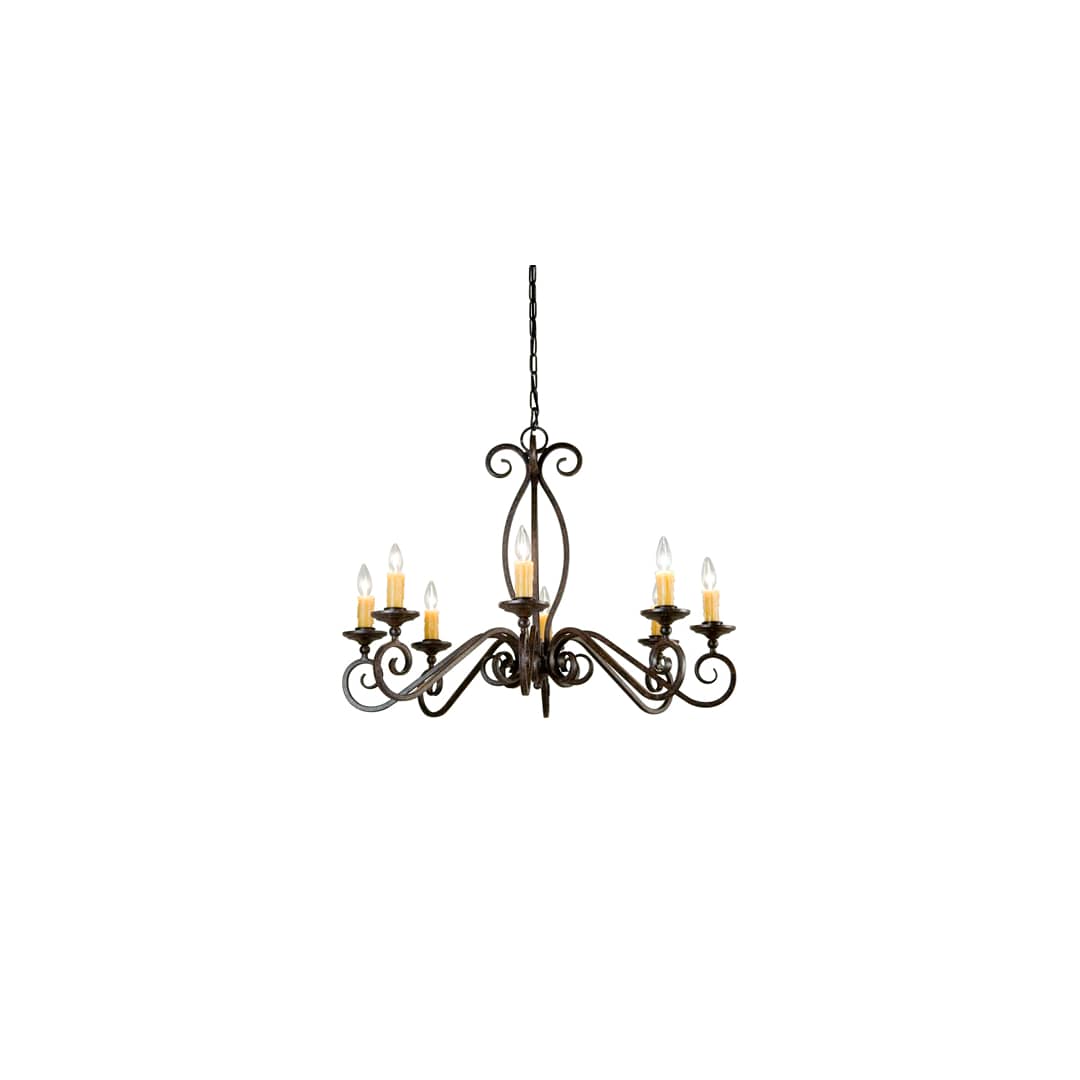 Wallis 8 Light 36" Wide Taper Candle Style Chandelier