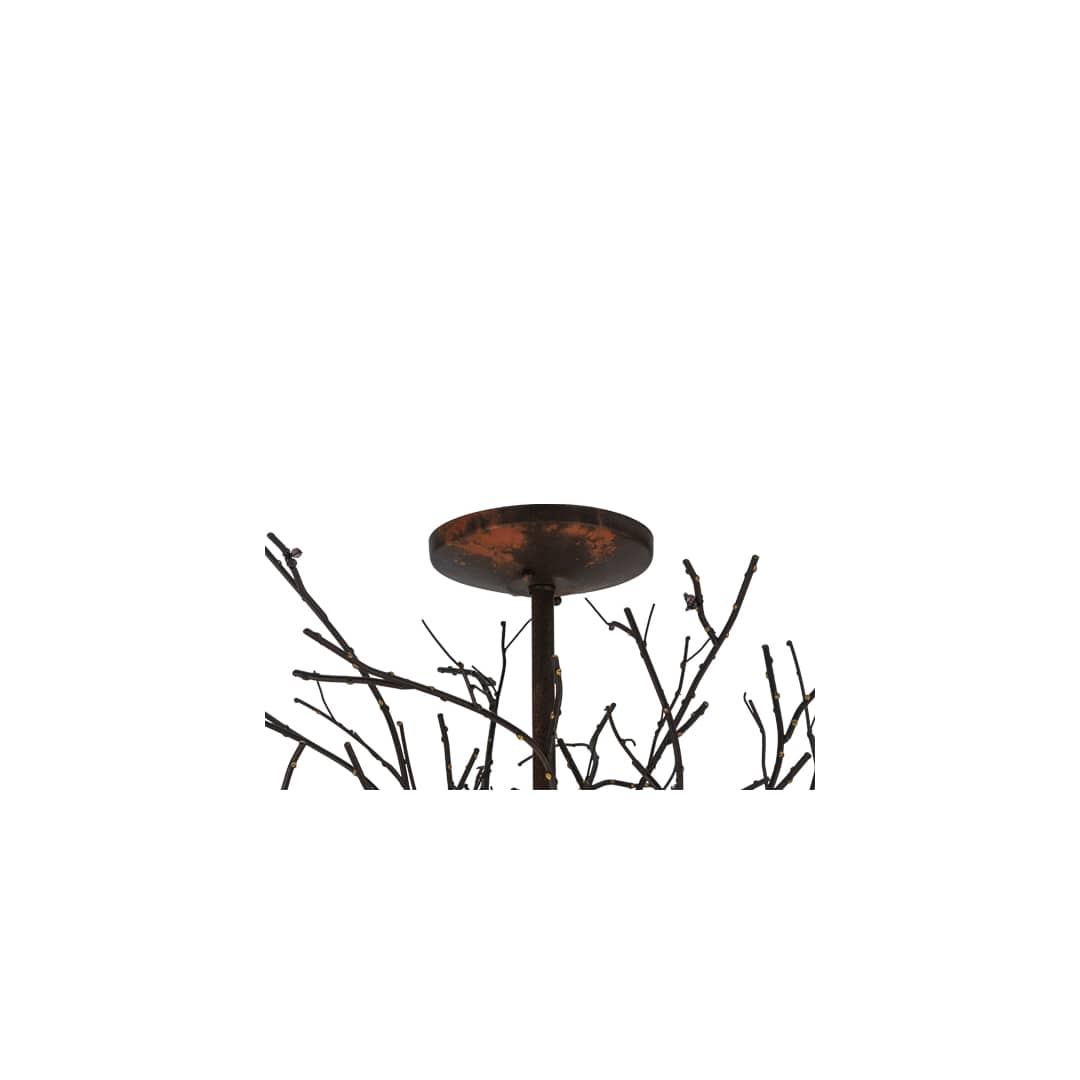 Pussy Willow 20 Light 36" Wide Abstract Pendant