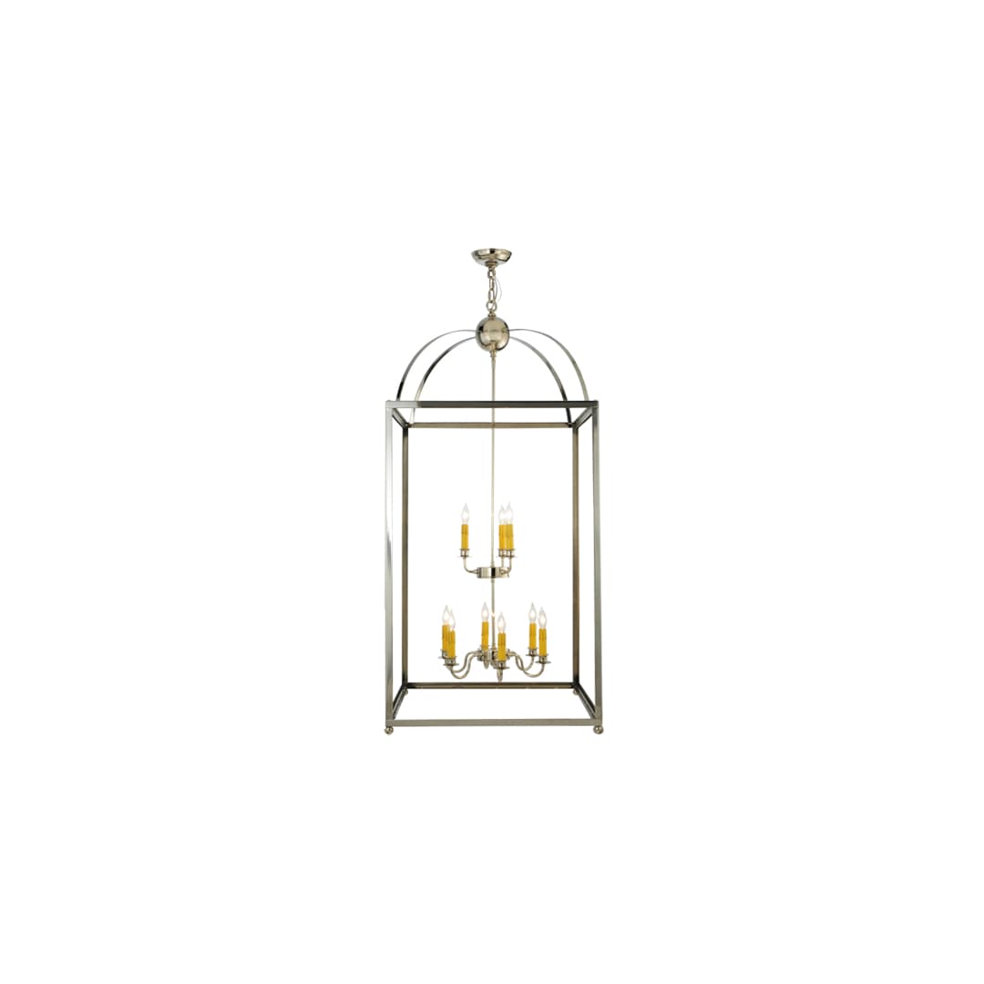 Pavilion 9 Light 34" Wide Taper Candle Pendant