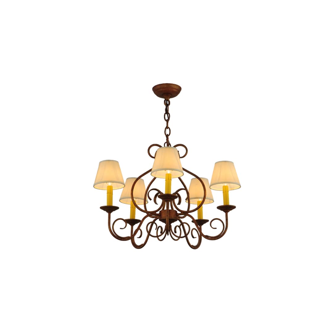 Jenna 5 Light 26" Wide Chandelier