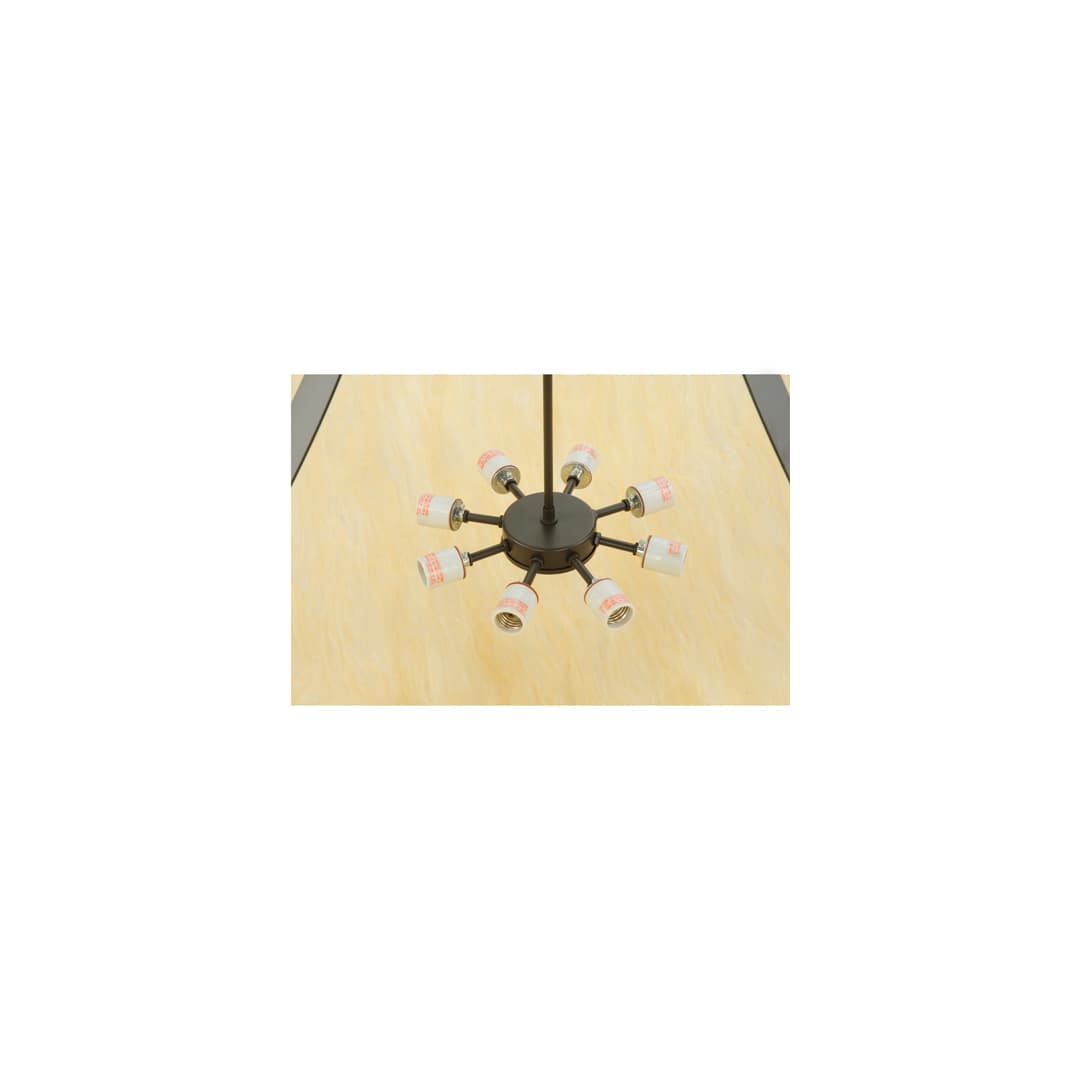 Urban 8 Light 44" Wide Semi-Flush Bowl Ceiling Fixture