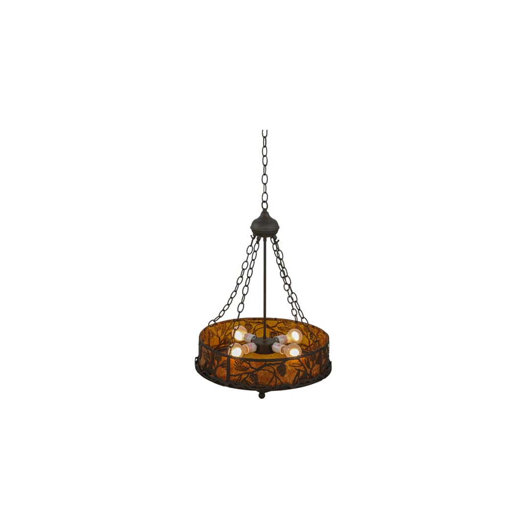 Whispering Pines 4 Light 20" Wide Pendant