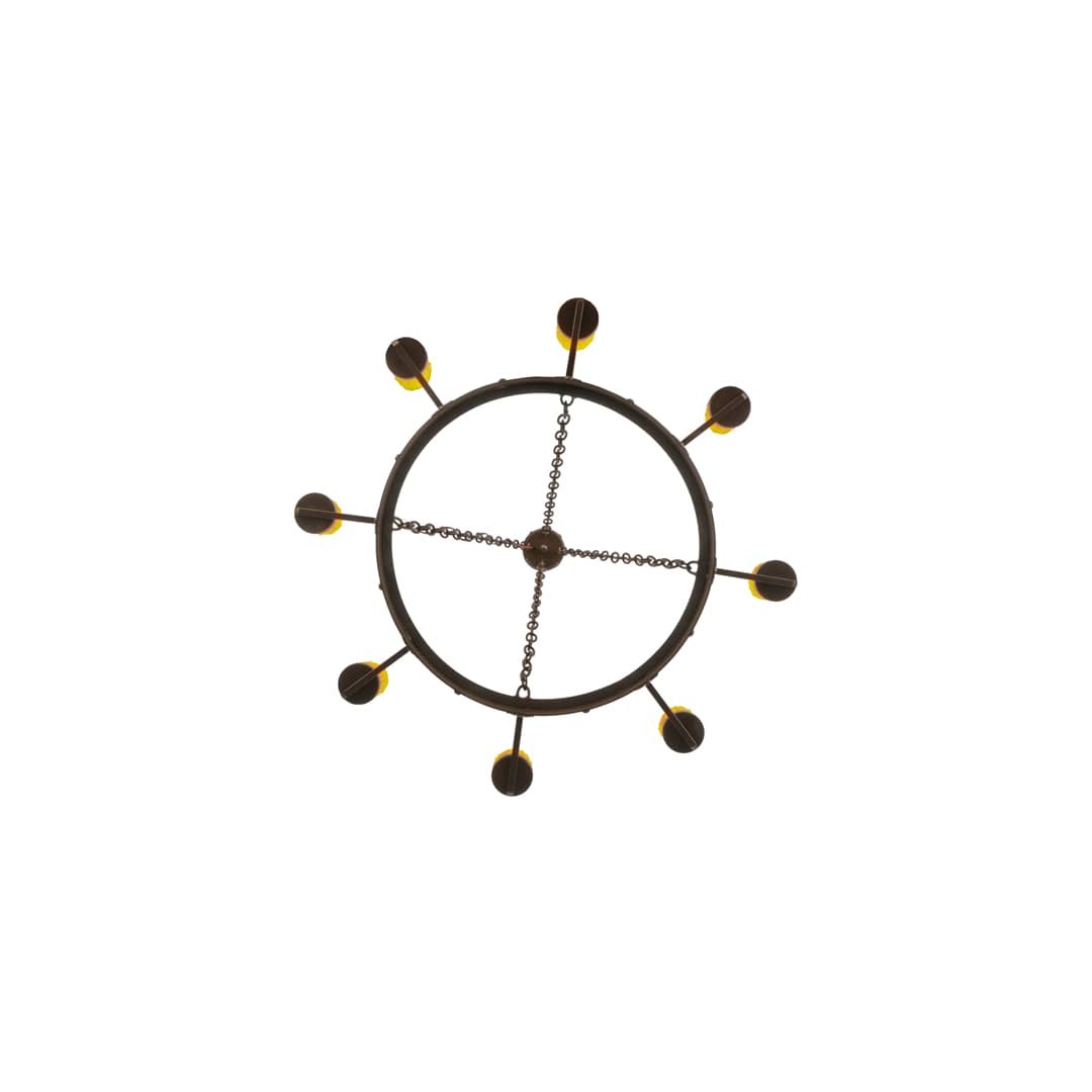 Kingston 8 Light 48" Wide Pillar Candle Ring Chandelier