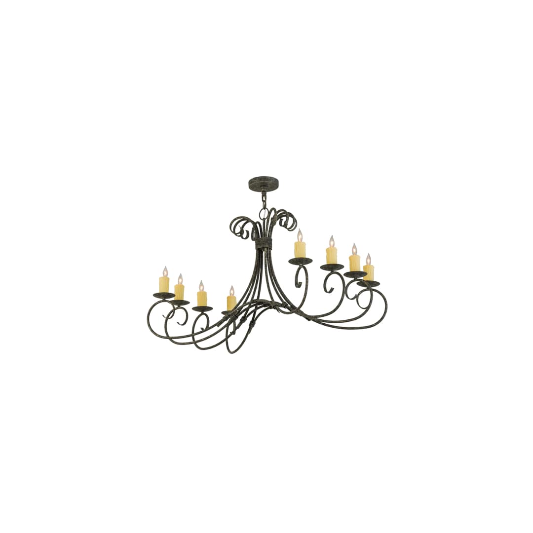Elon 8 Light 24" Wide Taper Candle Style Chandelier