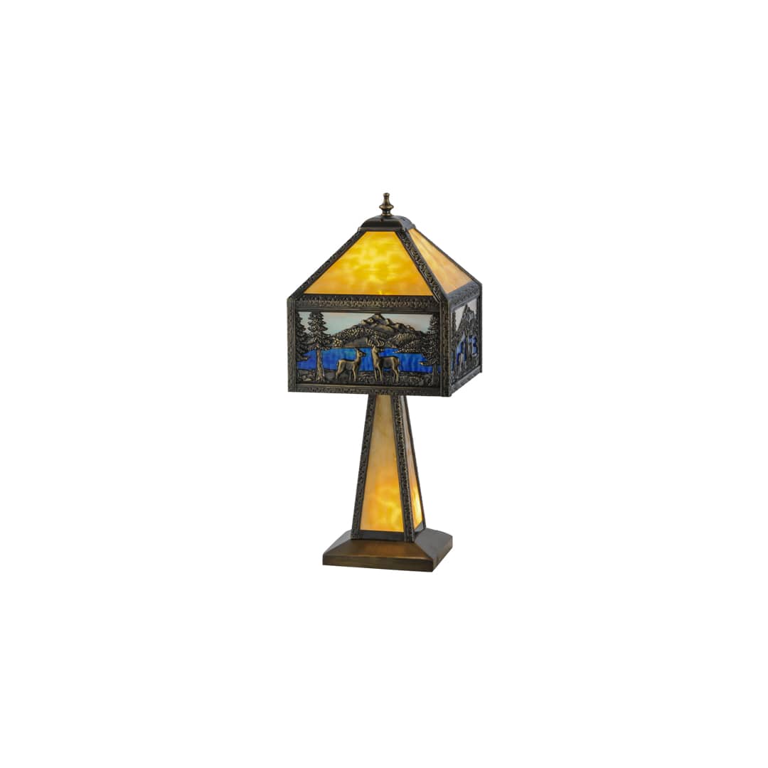 Deer Lodge 21" Tall Buffet Table Lamp