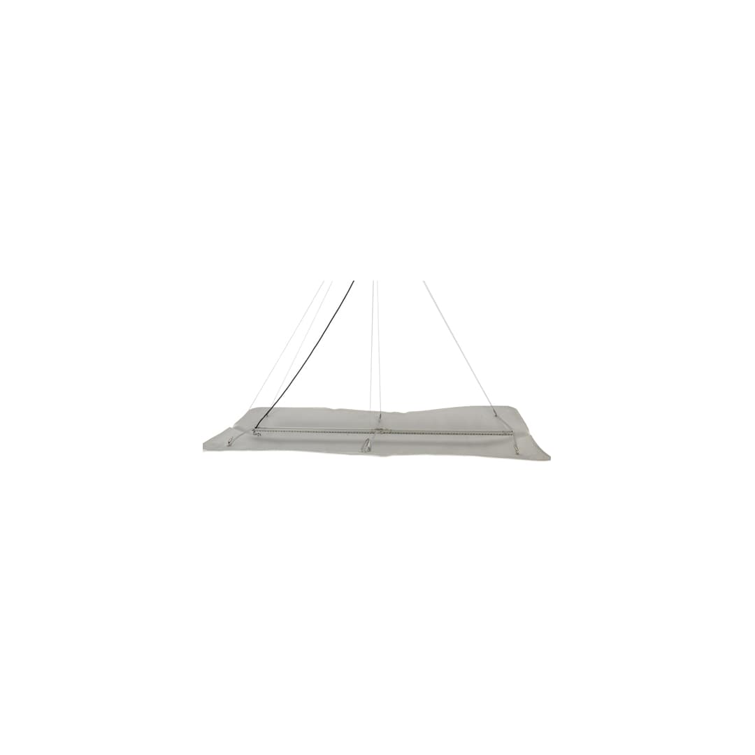 Linne 36" Wide Abstract Linear Pendant