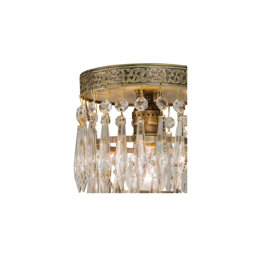 Finnimore 6" Wide Semi-Flush Waterfall Ceiling Fixture