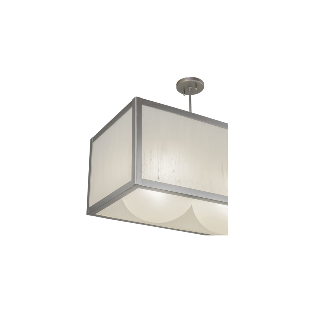 Quadrato 3 Light 17" Wide Linear Pendant