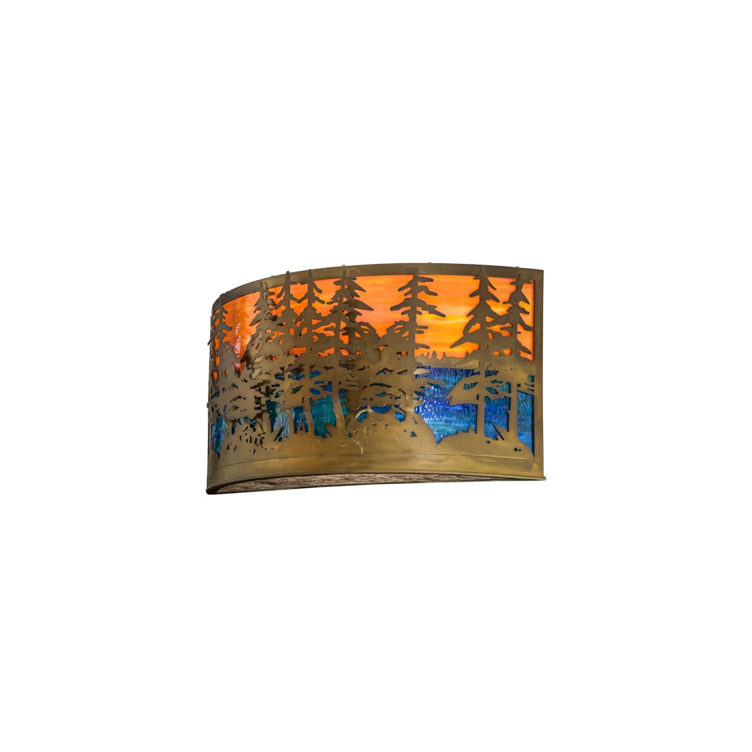 Tall Pines 2 Light 18" Tall Wall Sconce