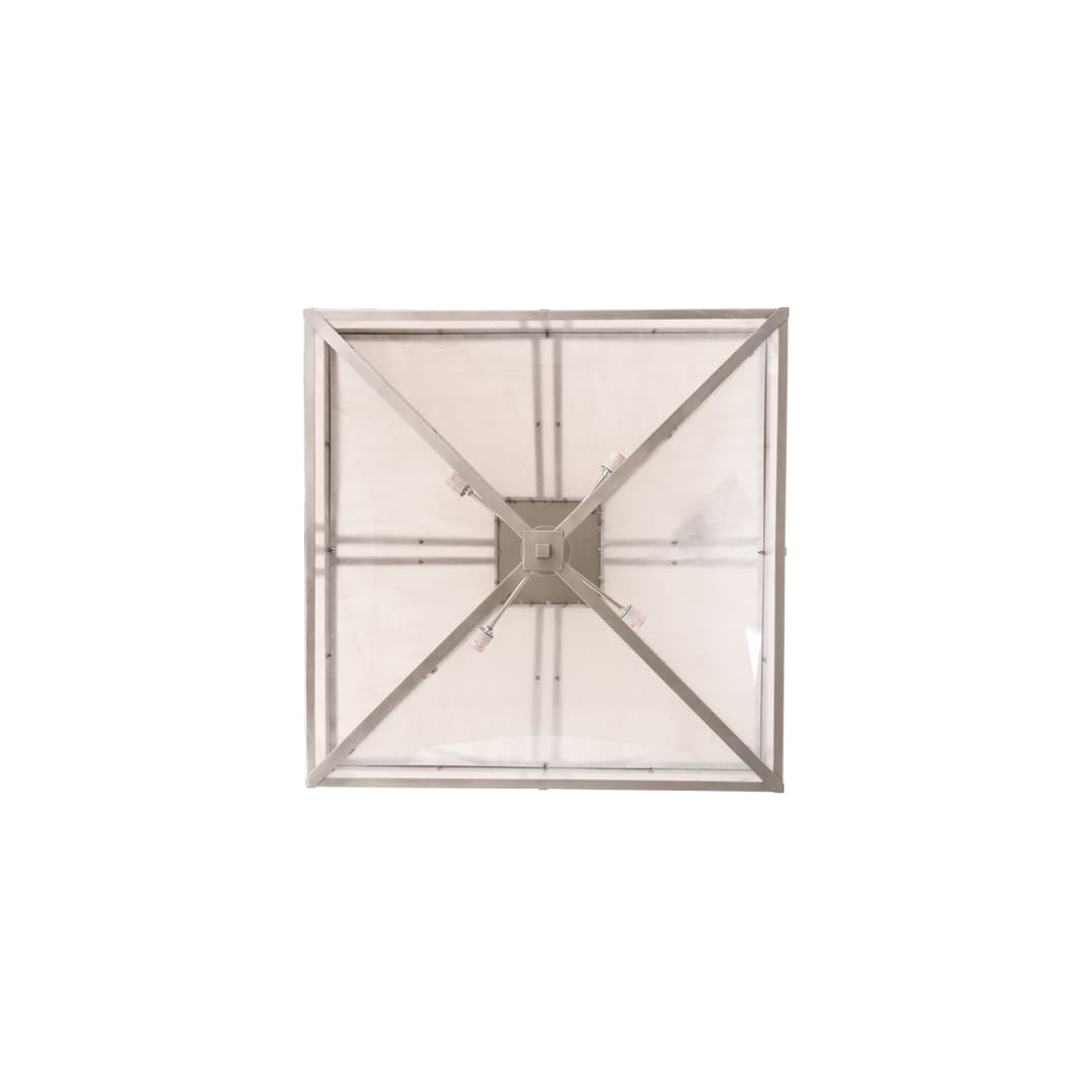 Whitewing 4 Light 51" Wide Flush Mount Ceiling Fixture