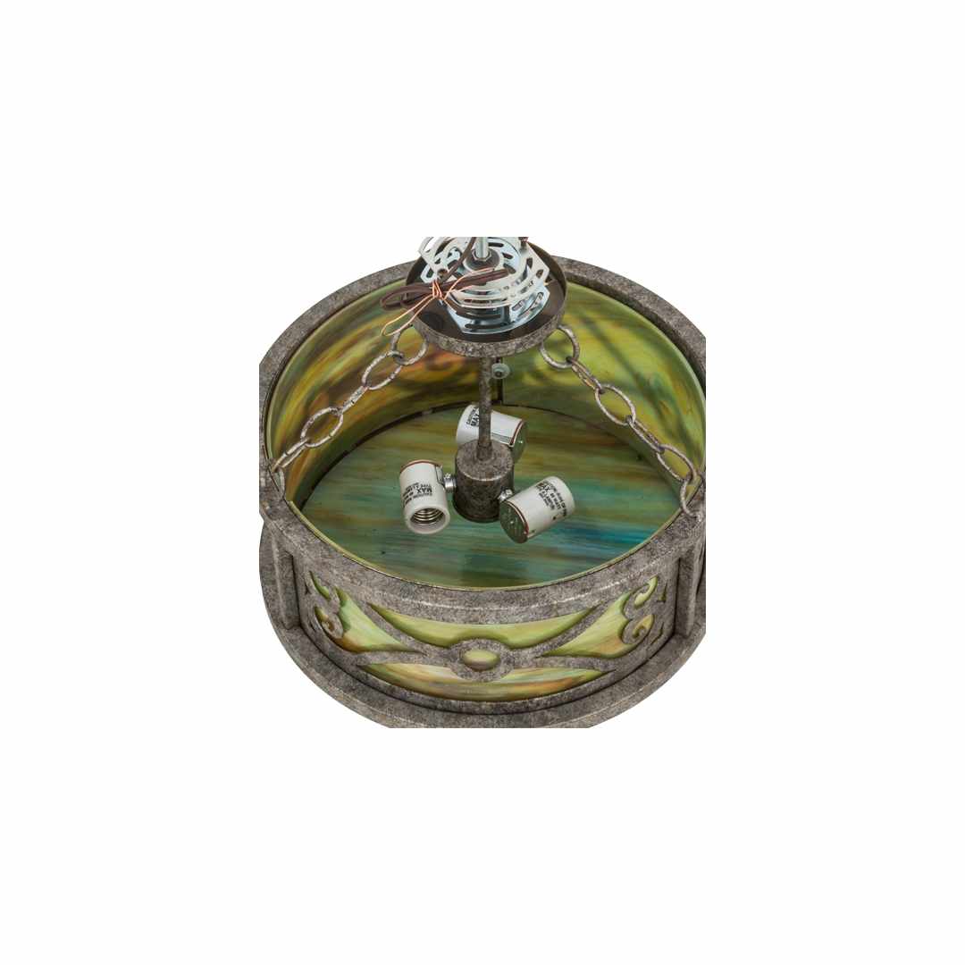 Donya 3 Light 16" Wide Semi-Flush Drum Ceiling Fixture