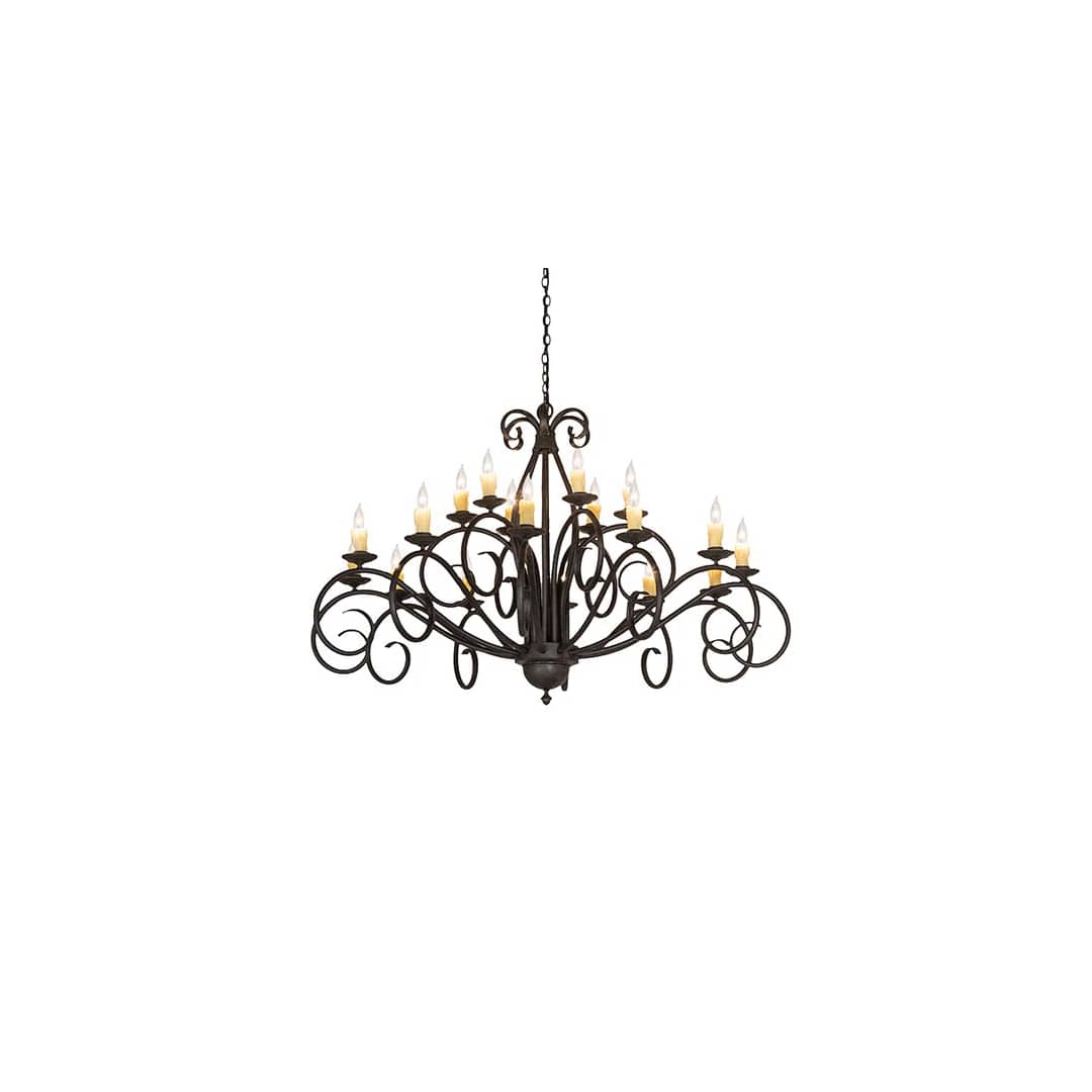 Sienna 18 Light 60" Wide Taper Candle Style Chandelier