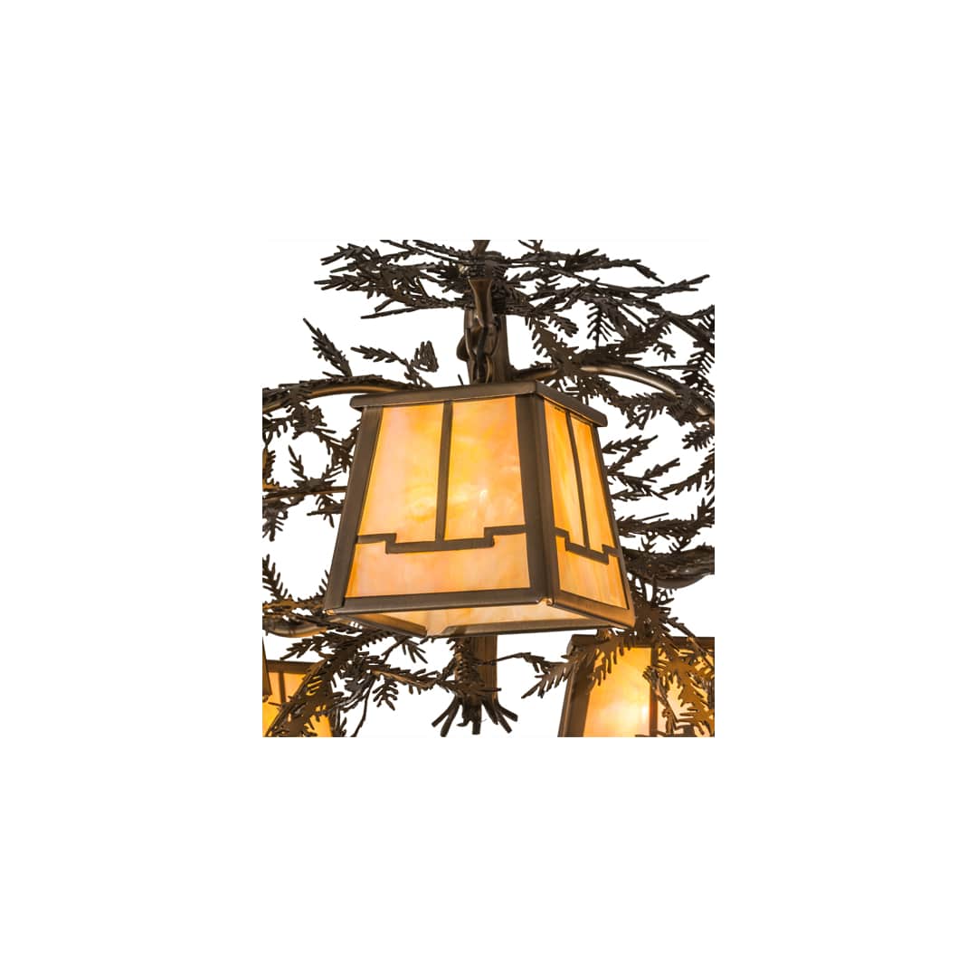 Pine Branch 5 Light 29" Wide Chandelier