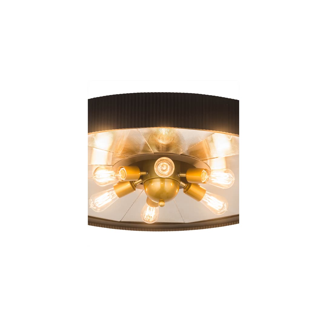 Tennessee 6 Light 36" Wide Semi-Flush Ceiling Fixture