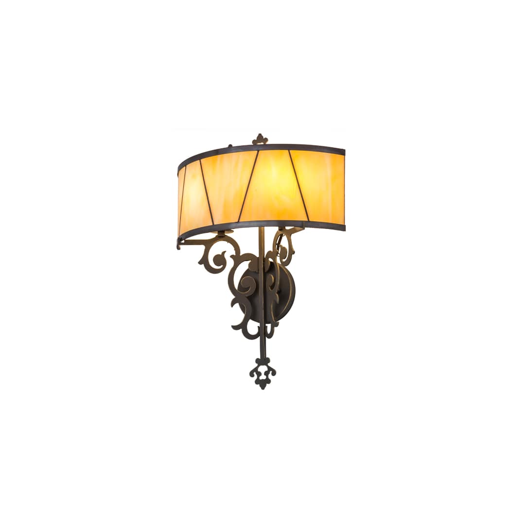 Aneila Honeycomb 2 Light 21" Tall Wall Sconce