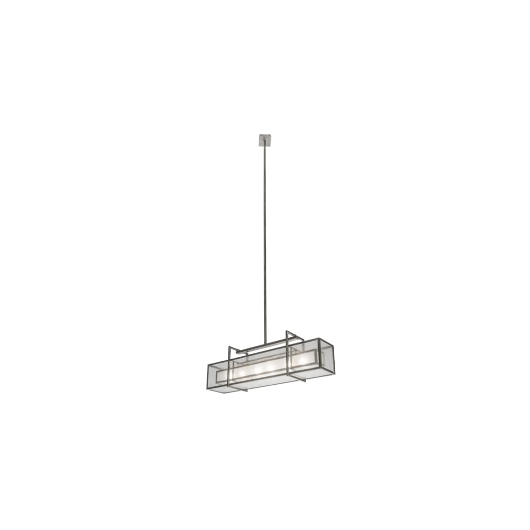 Nelson 6 Light 12" Wide Linear Pendant