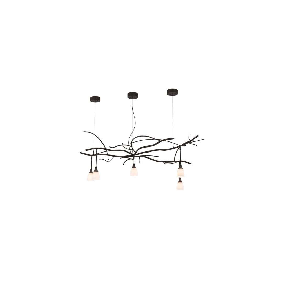 Winter Solstice 5 Light 36" Wide Linear Chandelier