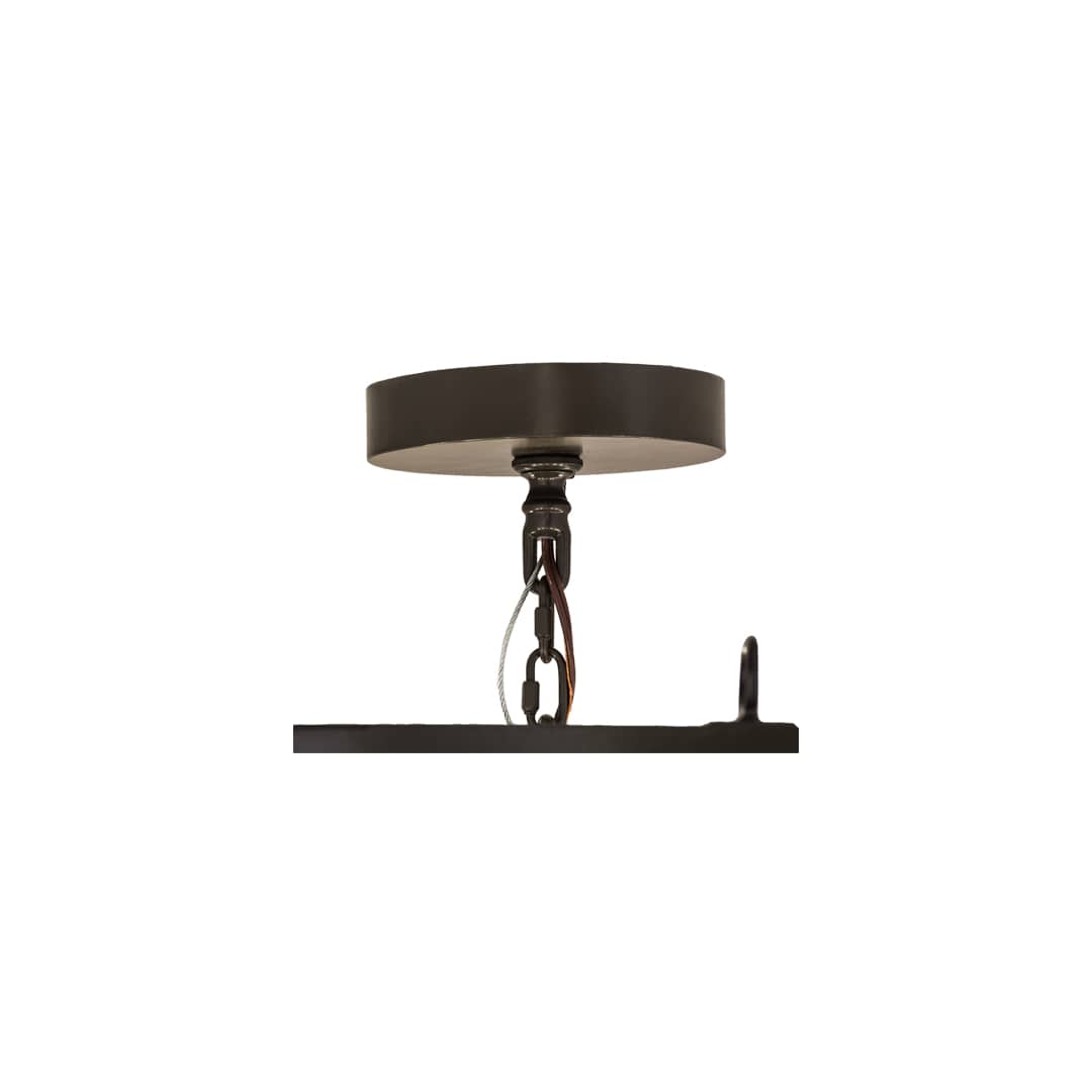 Paloma Golpe 12 Light 60" Wide Cage Pendant