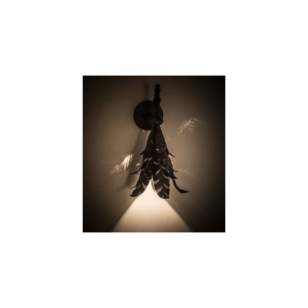 Tropical Palm 18" Tall Wall Sconce