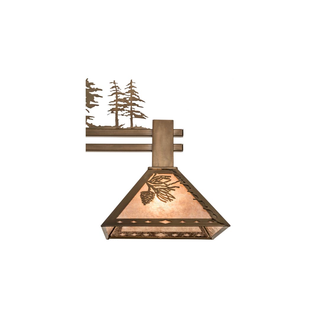 Tall Pines 3 Light 12" Wide Linear Pendant