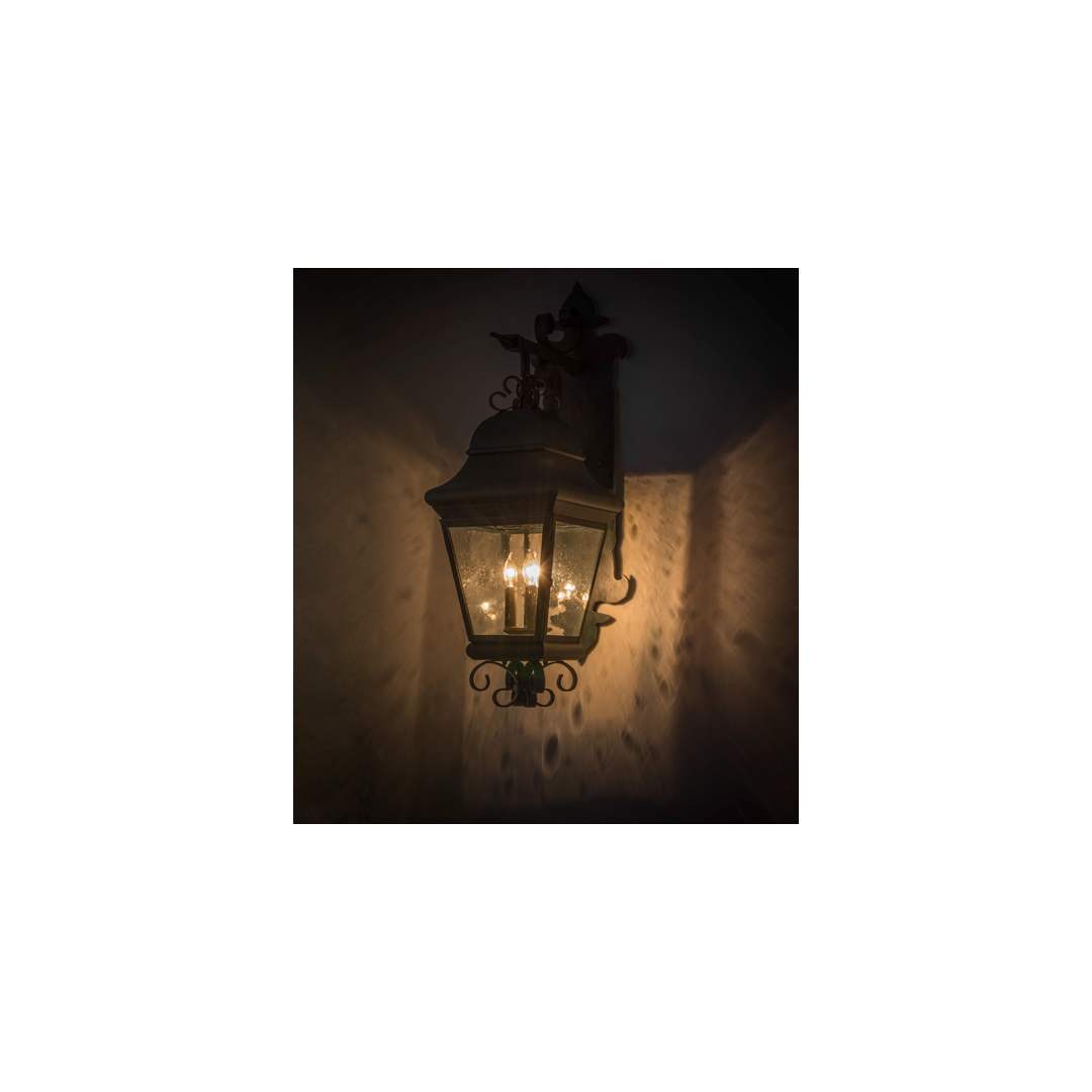 Vincente 3 Light 35" Tall Wall Sconce with Shade