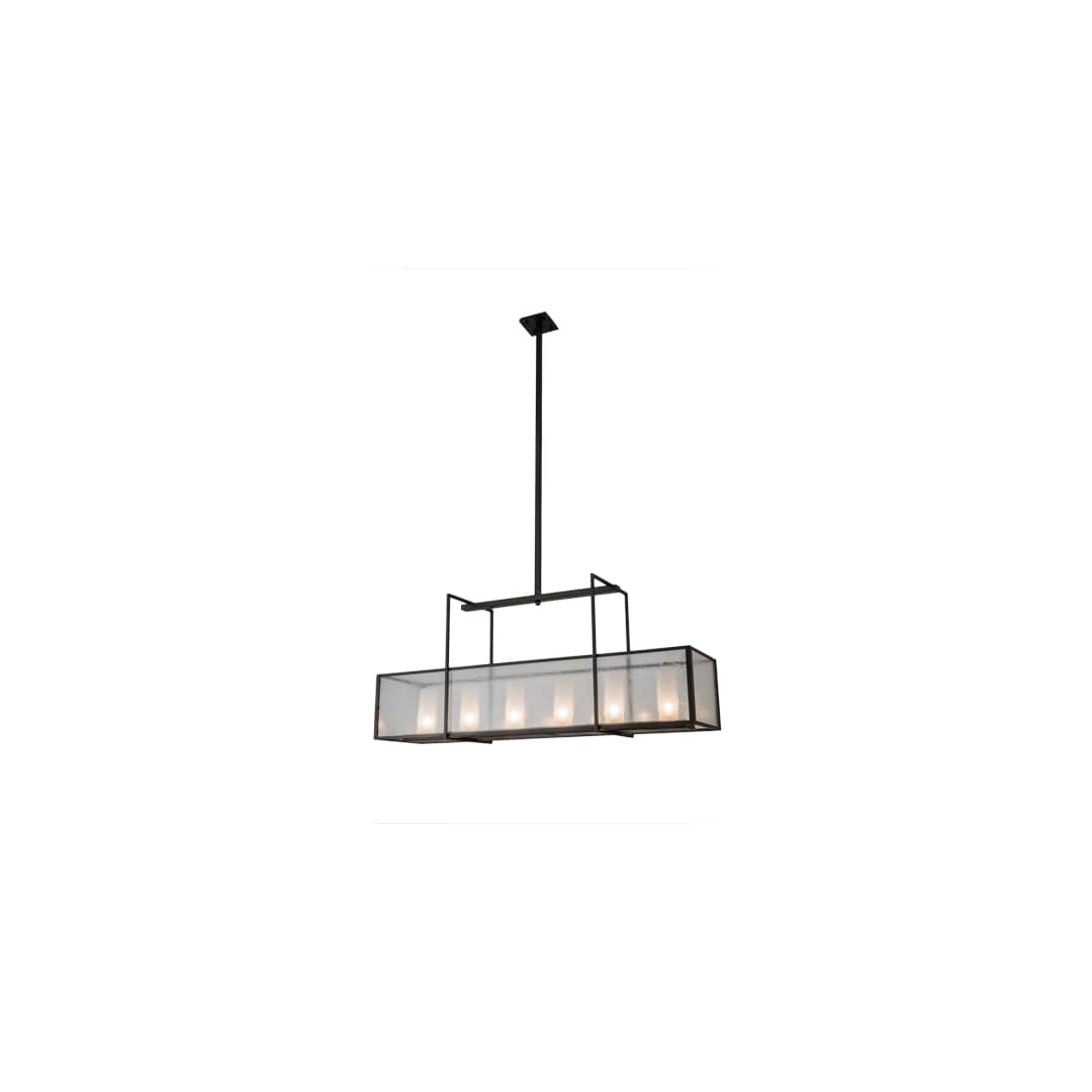Nelson 6 Light 15" Wide Pillar Candle Linear Pendant