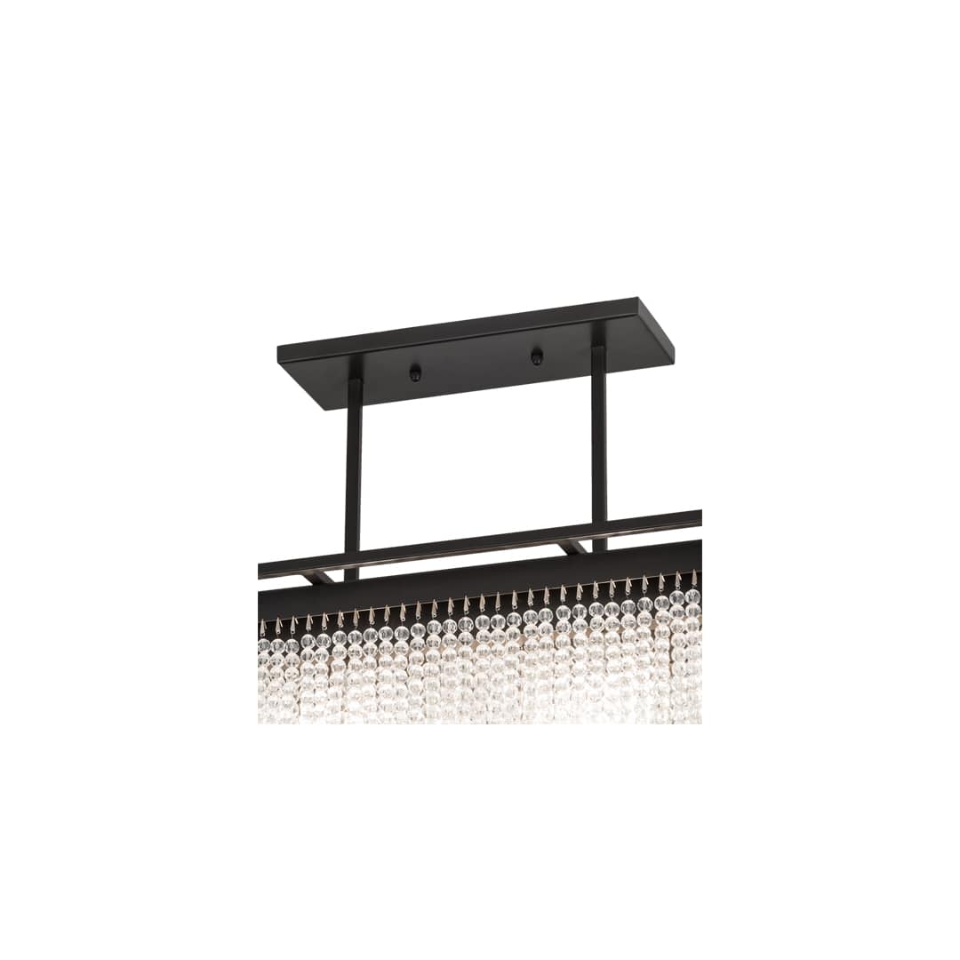 Cleo 2 Light 10" Wide Linear Pendant