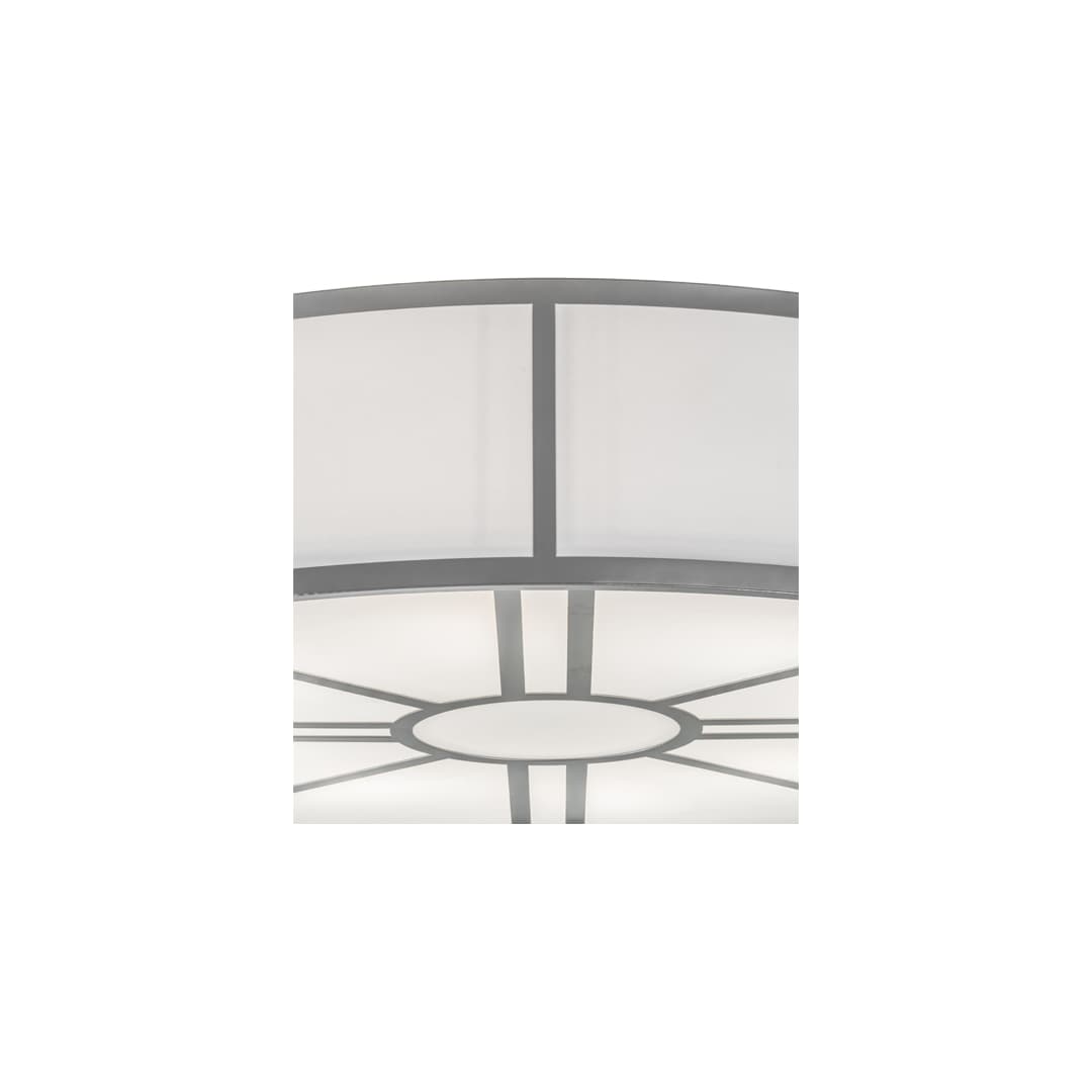 Cilindro Milwaukee 8 Light 72" Wide Semi-Flush Drum Ceiling Fixture