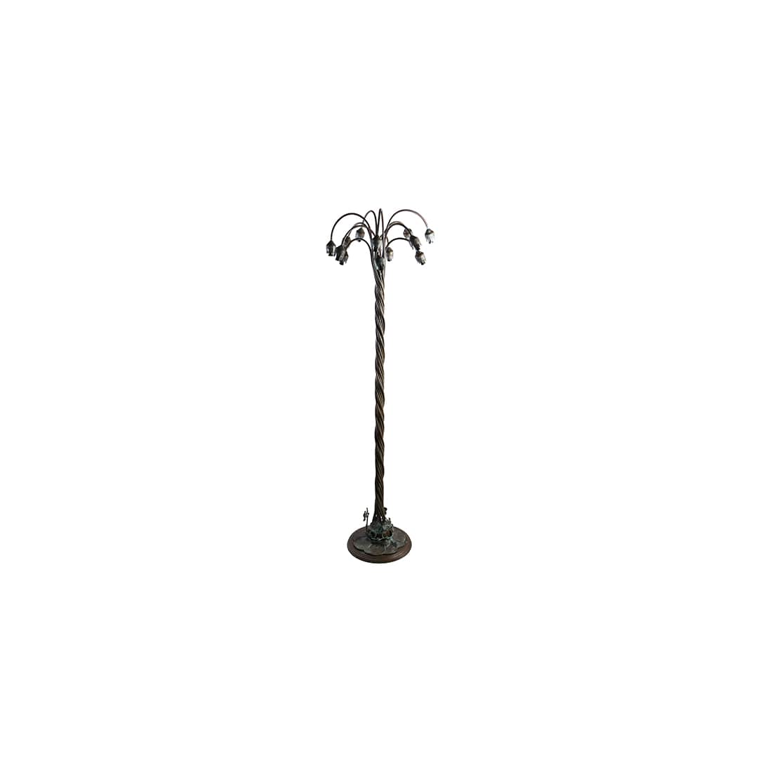 12 Light 61" Tall Tree Floor Lamp