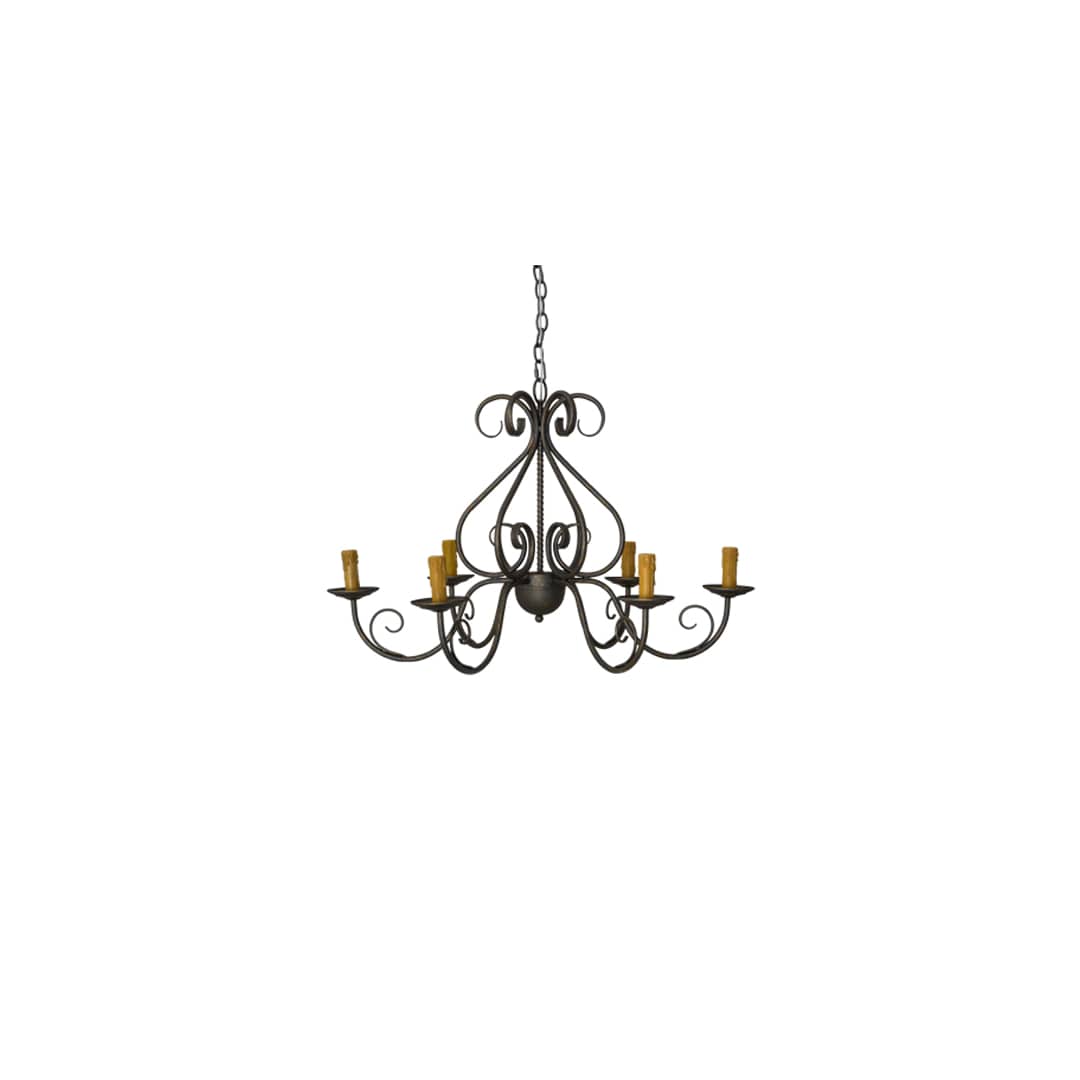 Jenna 6 Light 36" Wide Taper Candle Style Chandelier
