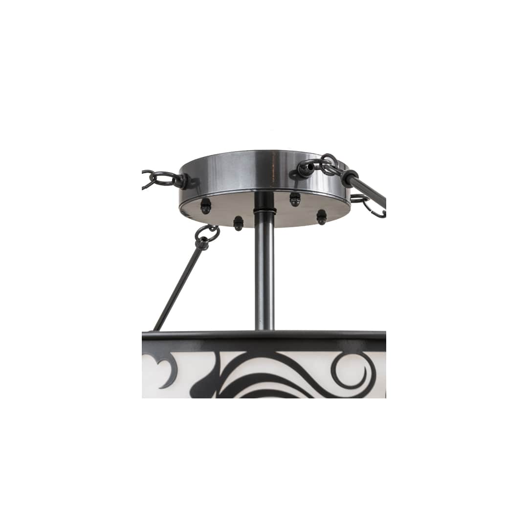 Personalized 6 Light 36" Wide Pendant