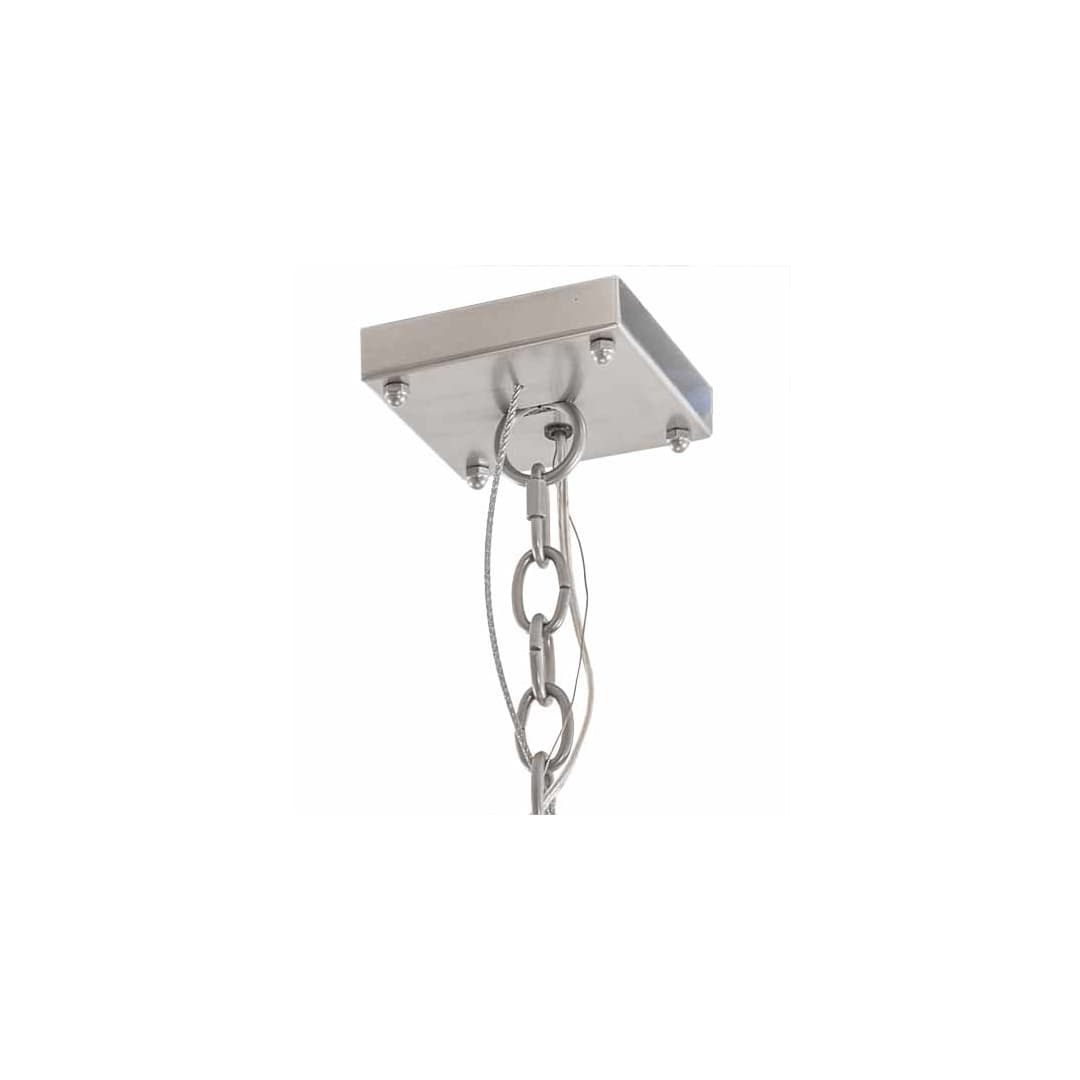 8 Light 34" Wide Taper Candle Pendant