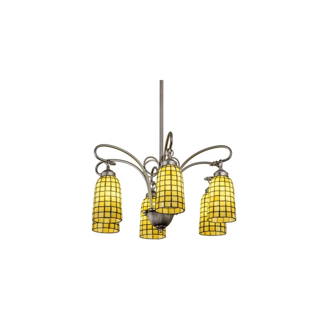 Terra Verde 6 Light 26" Wide Chandelier