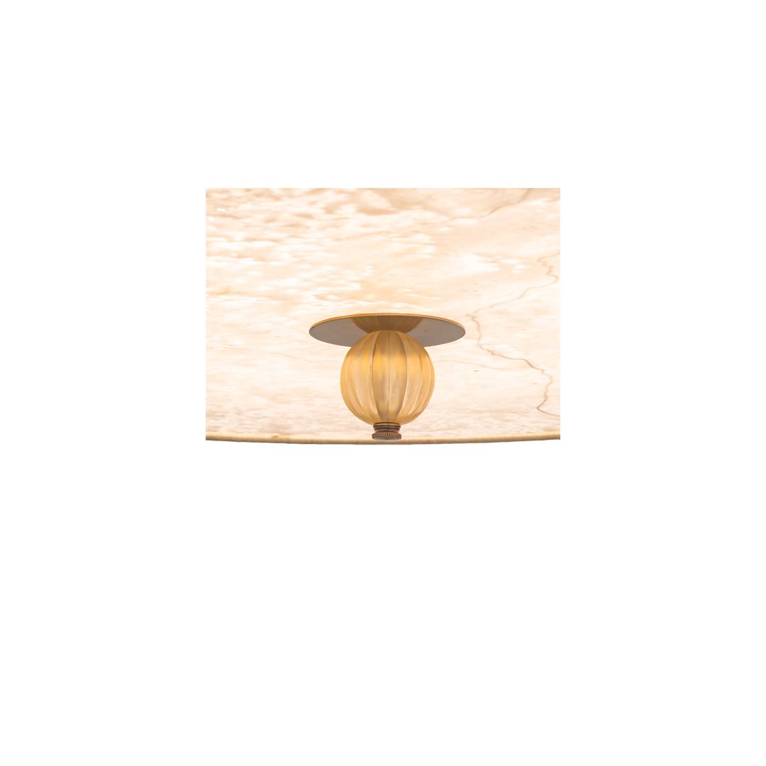 Deserto Seco 4 Light 27" Wide Semi-Flush Drum Ceiling Fixture