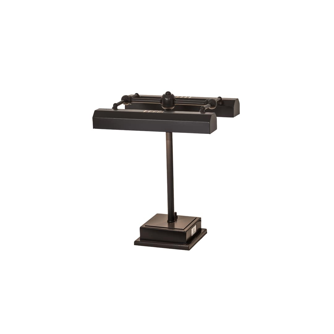 Utica Library Bankers 2 Light 16" Tall Buffet Table Lamp