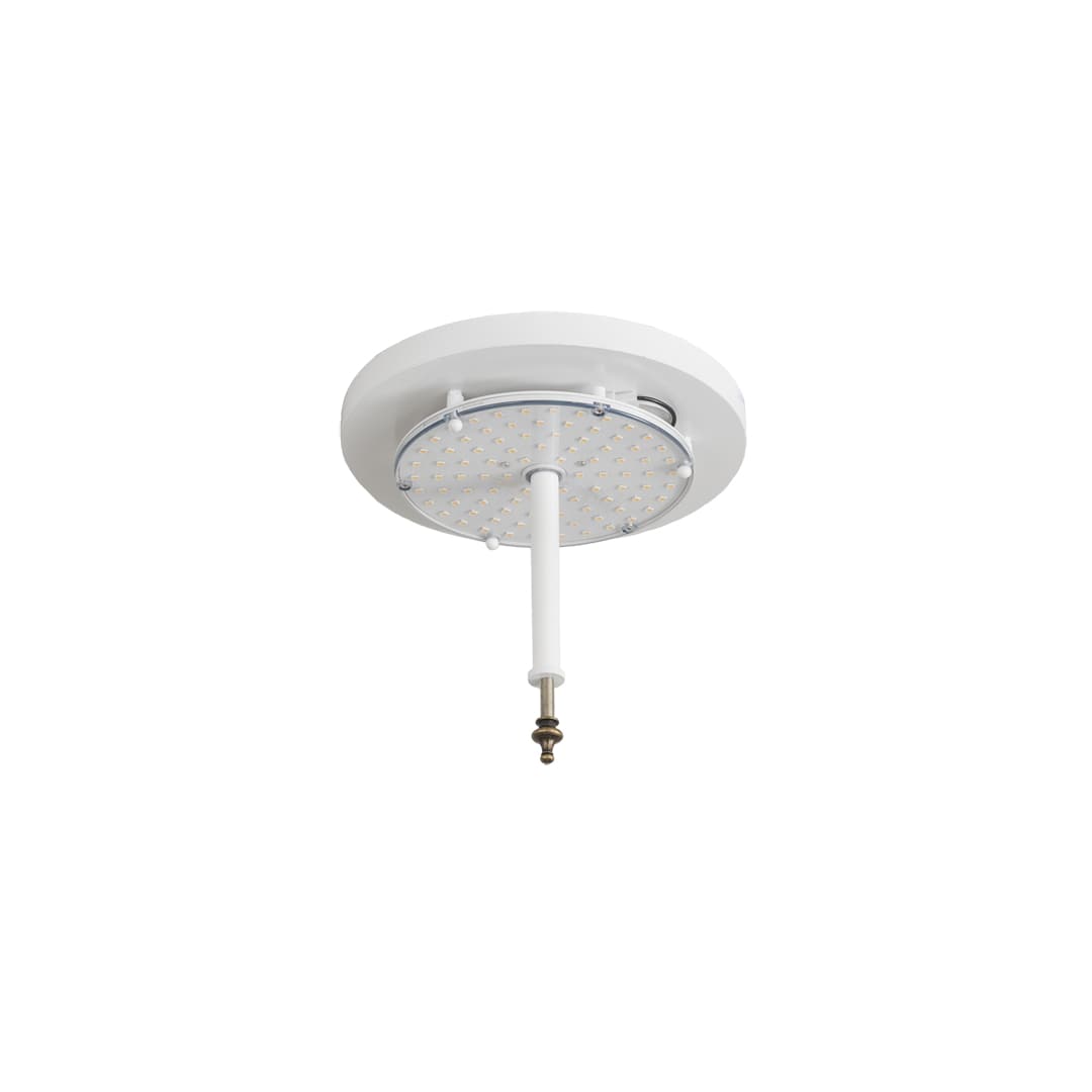 Vincent Honeycomb 30" Wide LED Semi-Flush Bowl Ceiling Fixture