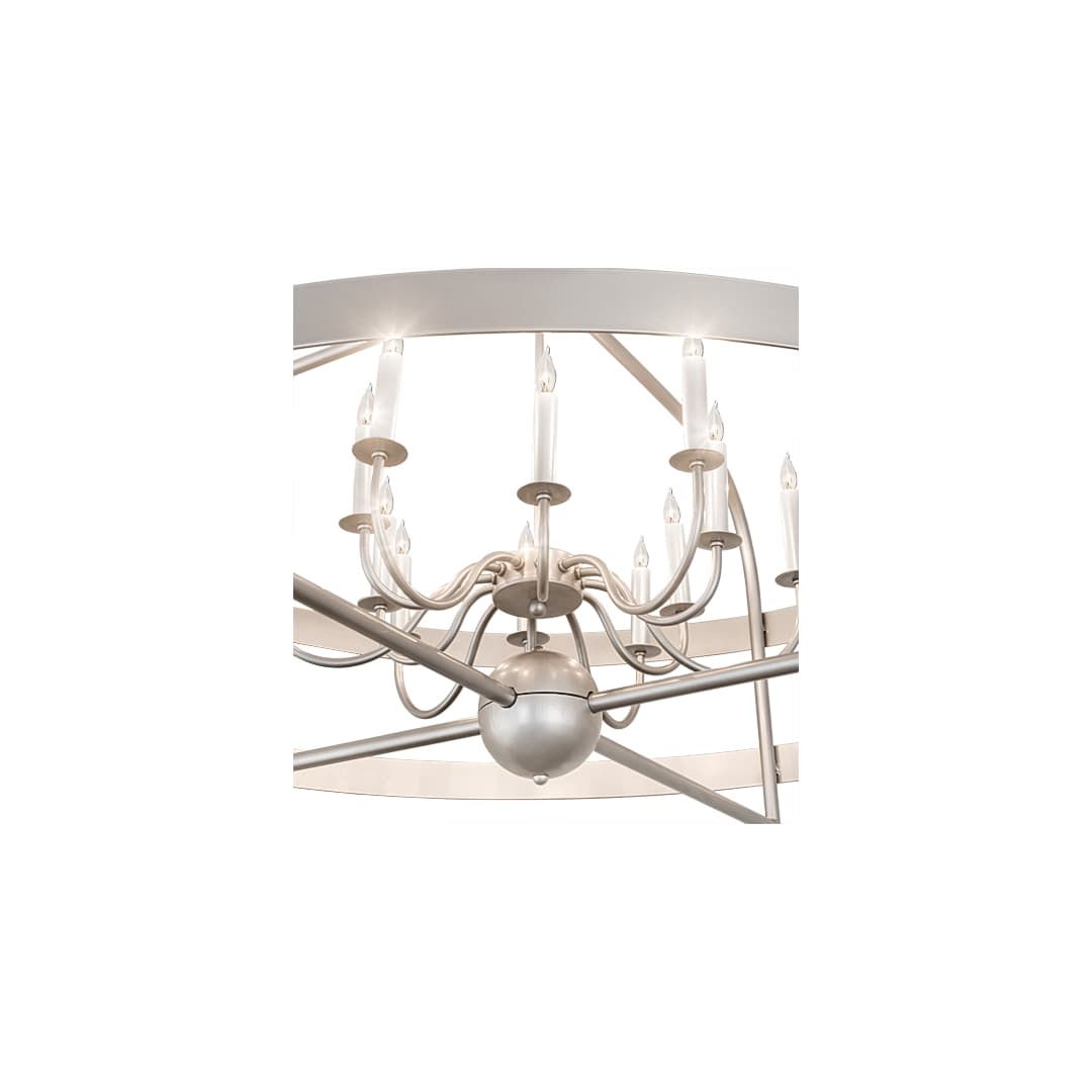 Aldari 12 Light 48" Wide Taper Candle Style Chandelier