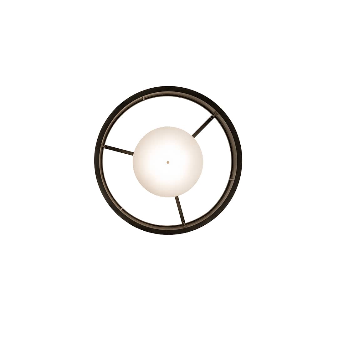 Cilindro Chic 12 Light 72" Wide Semi-Flush Drum Ceiling Fixture