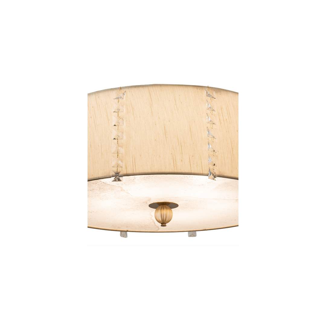 Cilindro Lujoso 6 Light 25" Wide Semi-Flush Drum Ceiling Fixture