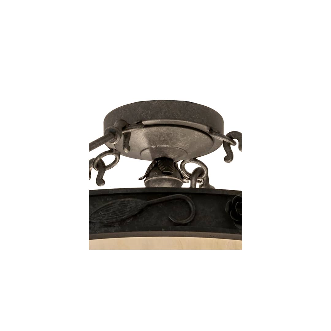 Arabesque 4 Light 26" Wide Semi-Flush Bowl Ceiling Fixture