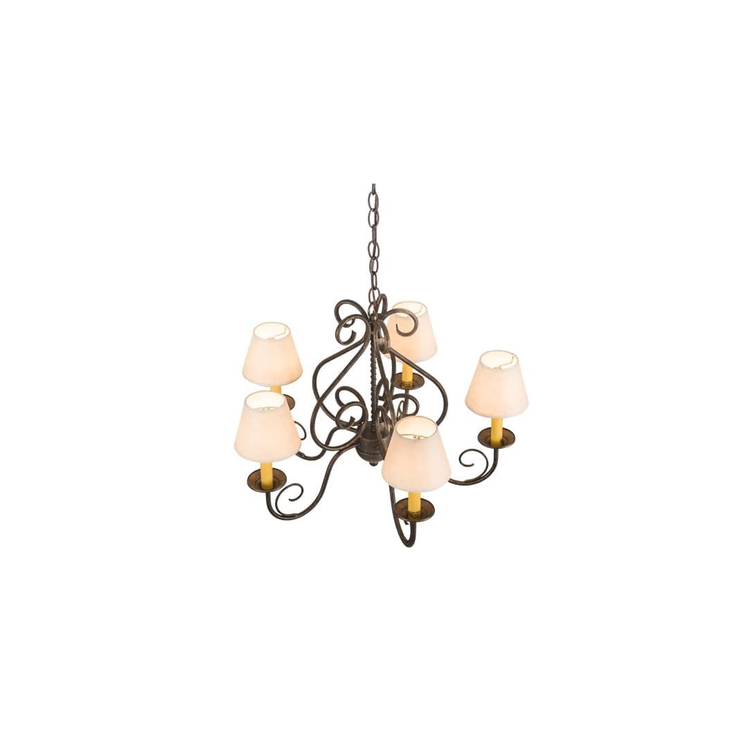 Jenna 5 Light 25" Wide Chandelier