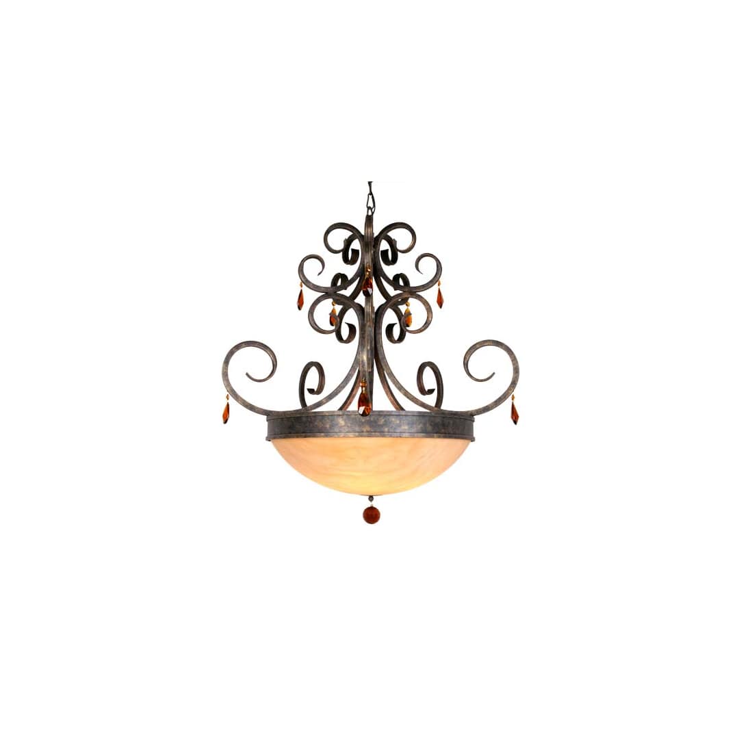 Serratina 5 Light 36" Wide Chandelier