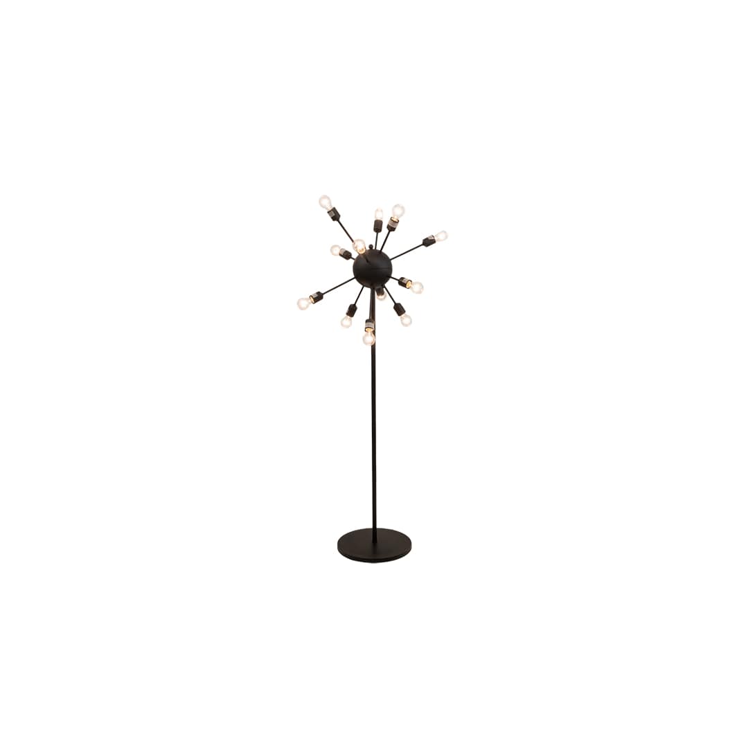 Relek 12 Light 71" Tall Buffet Floor Lamp