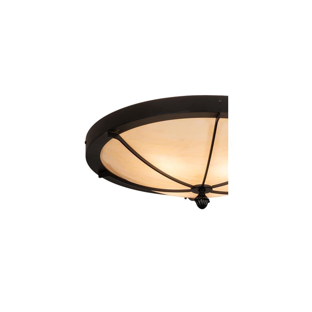 Dominga 4 Light 22" Wide Flush Mount Bowl Ceiling Fixture