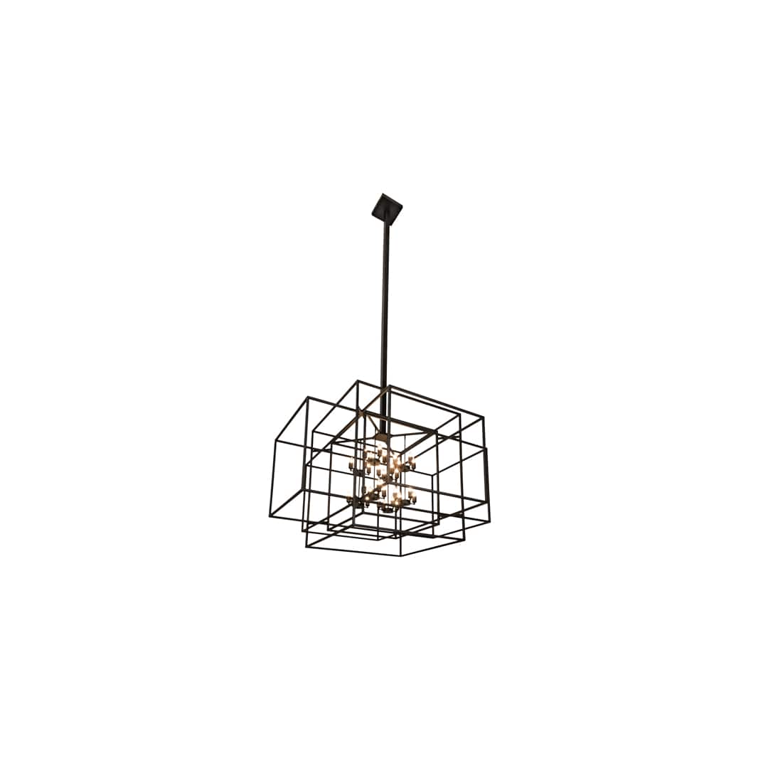 32 Light 102" Wide Taper Candle Pendant