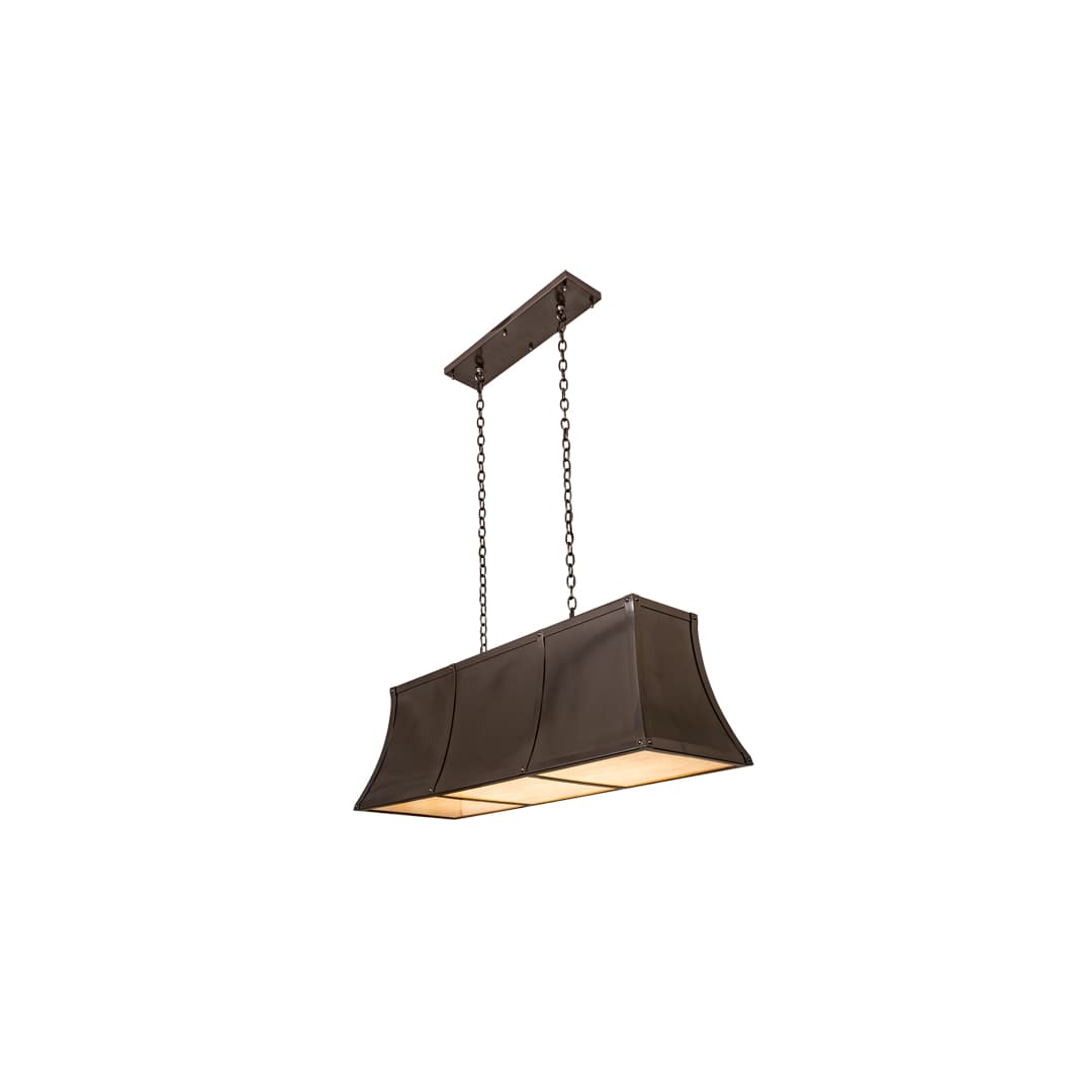 6 Light 48" Wide Linear Pendant