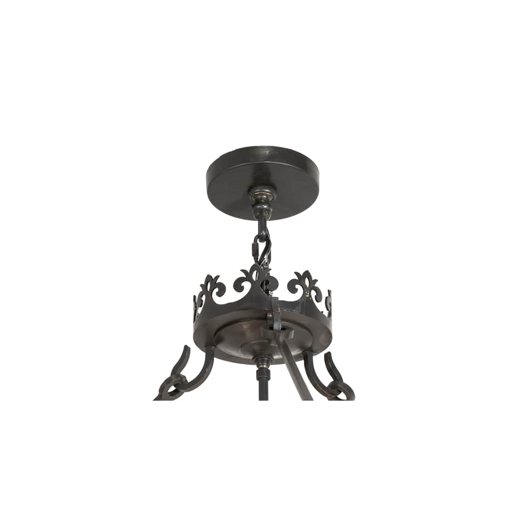 12 Light 48" Wide Taper Candle Pendant