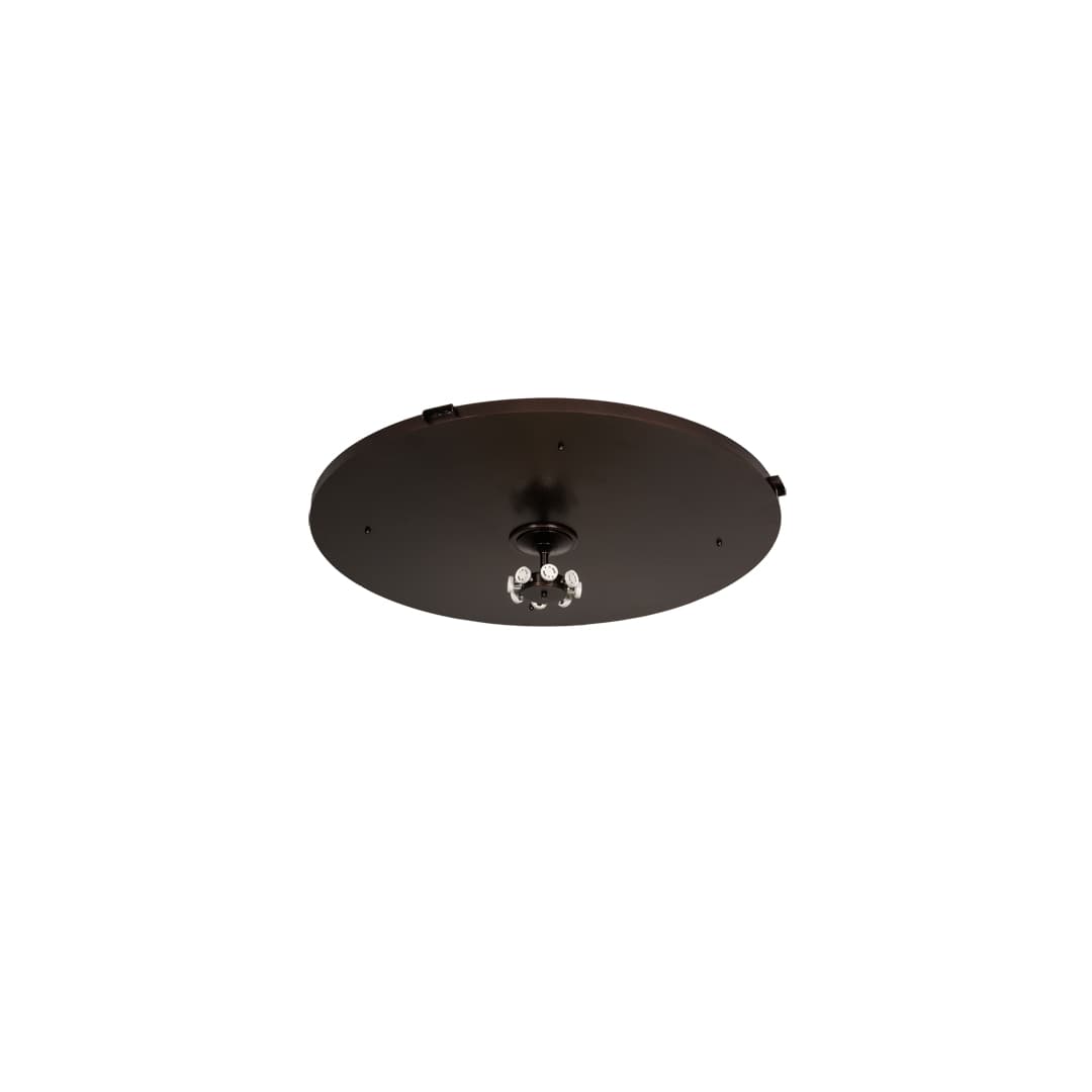 Fleur-de-lis 8 Light 45" Wide Flush Mount Bowl Ceiling Fixture